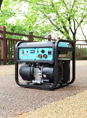 龙瑜汽油发电电焊两用一体机交流220V210SA可焊4.0焊条