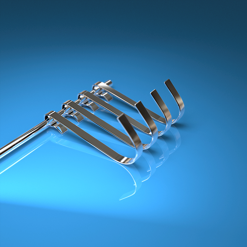 乐贴不锈钢挂钩厨房毛巾架置物架A洞洞板配件壁挂S钩小单钩子挂勾