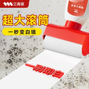 滚筒漆墙面乳胶漆室内r自刷家用神器涂料补修膏白墙壁修复漆墙色