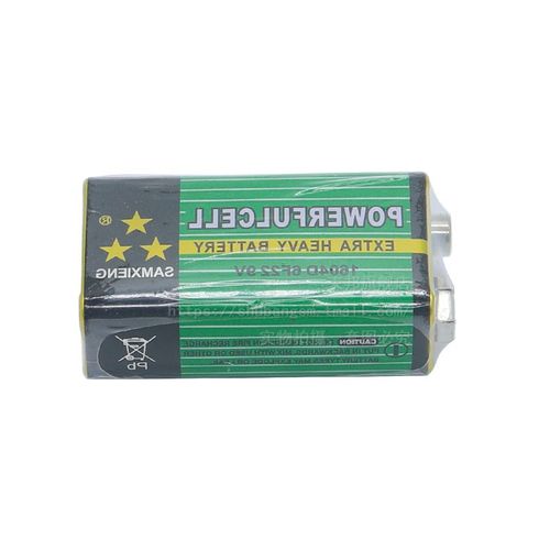 9V电池碱性方块九伏万用表无线x话筒烟雾报警器万能表6F22叠层电