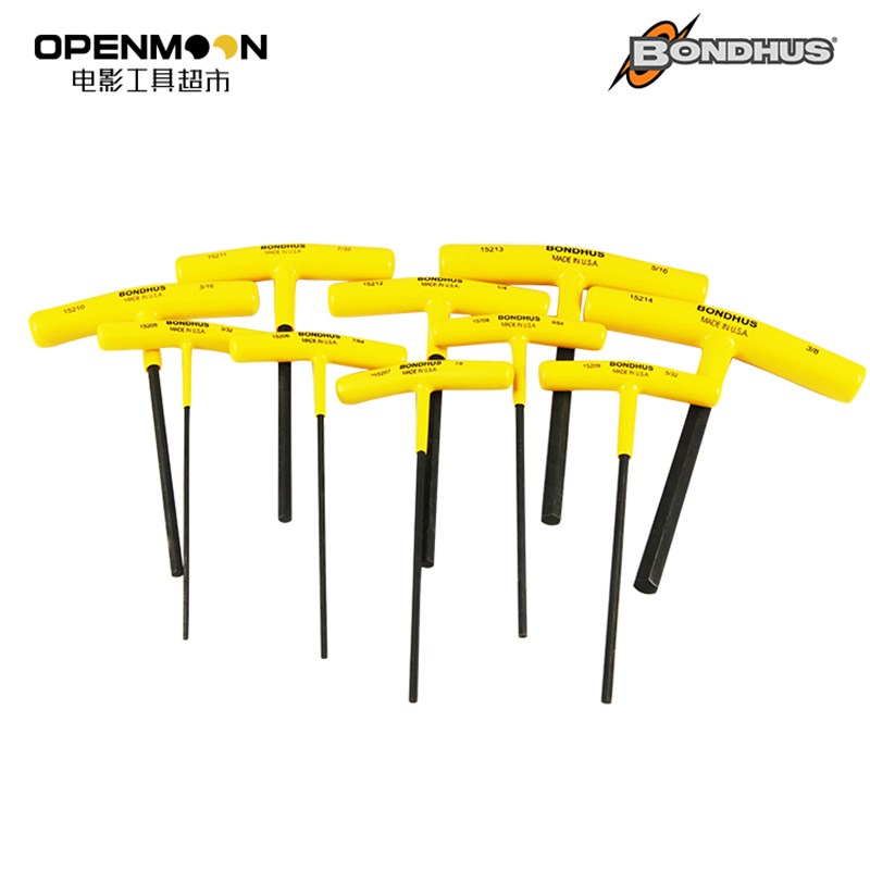 电影工具 【BONDHqUS】波头/波顿 T柄 内六角扳手 英制