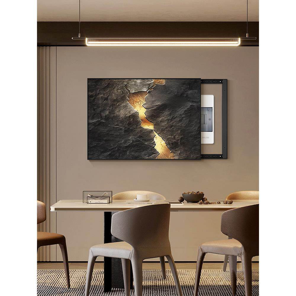 意大利无障碍豪华表箱装饰画，高端挡块，强弱开关箱壁画与电源开