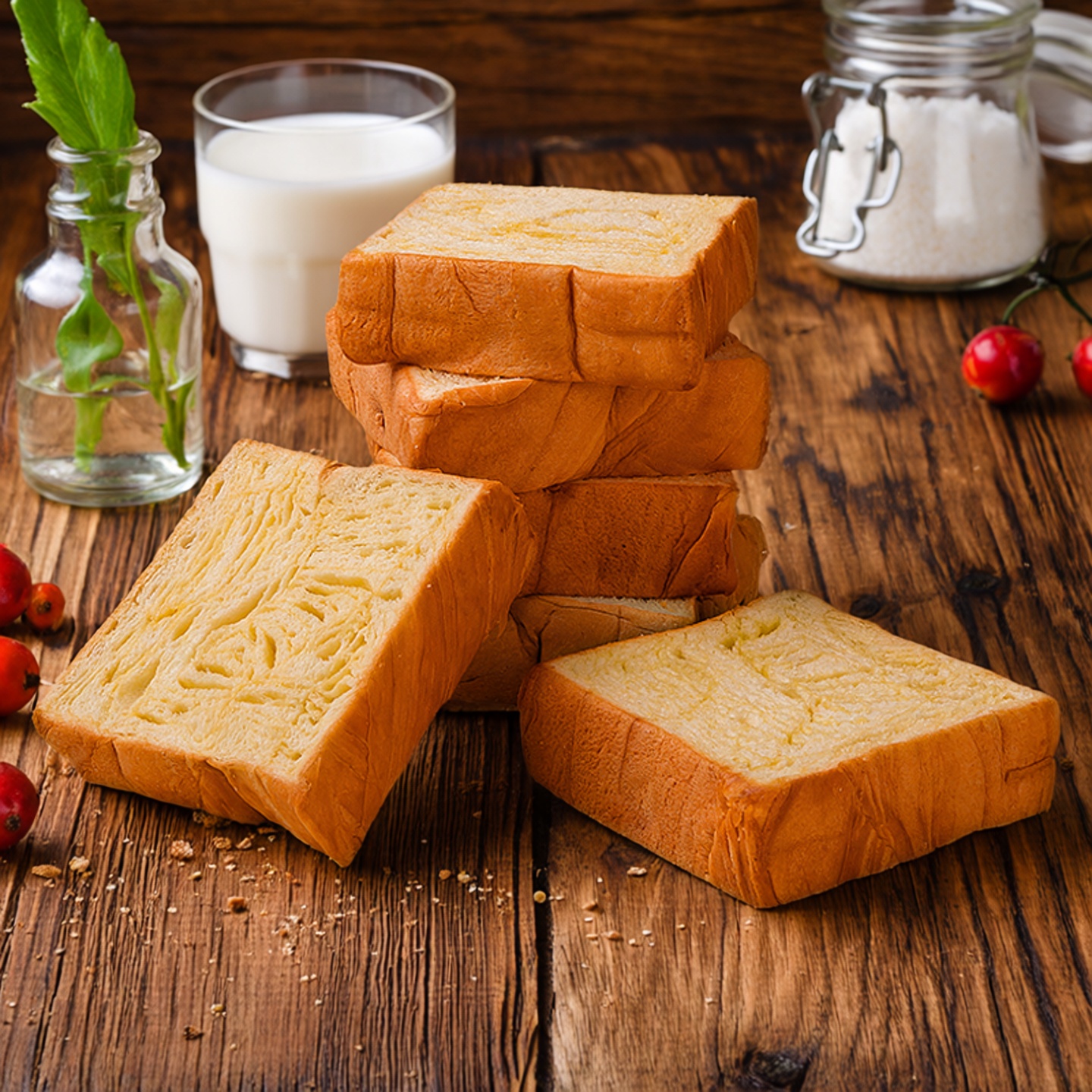 馋寻乐厚切黄油吐司面包健康零食