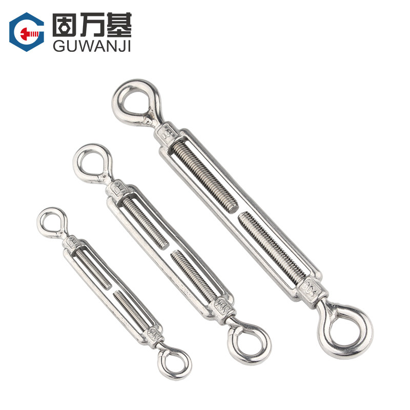 304不锈钢花篮螺丝紧绳器钢丝绳收紧器开体花兰螺栓M4M5M6/M8-M16,畜牧/养殖物资,畜牧/养殖器械,淘宝优惠券,粉丝福利购,淘宝优惠卷