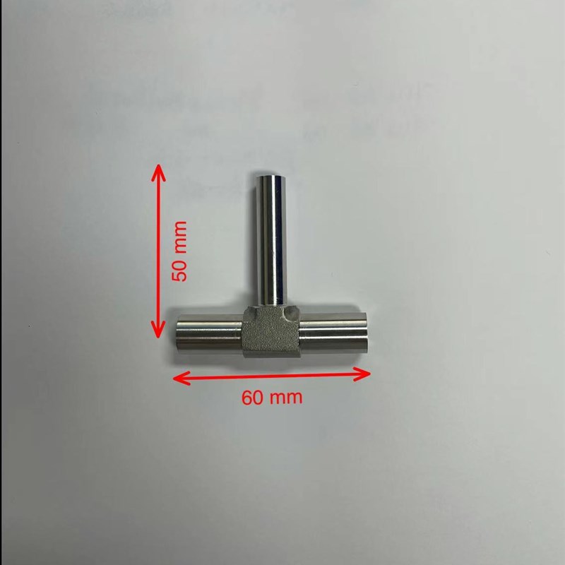 316L不锈钢 BA  EP级全自动焊接三通异径微焊三通1/4 3/8 1/2 3/4