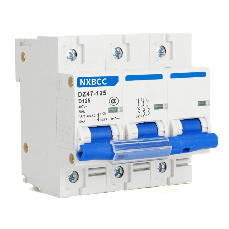 工厂促销 dDZ47 100A空开3P断路器三相电开关125A空气开关380V电