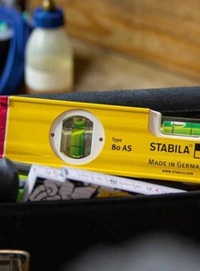 西德宝STABILA 80AS系列德国原装进口水平尺带加强筋盖端防滑抗摔