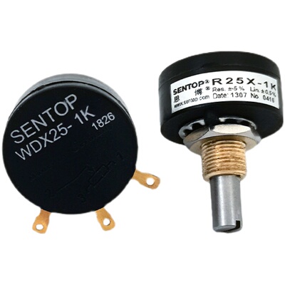 原装进口日本思博SENTOP R25X WDX25 1K 2K 5K 10K精密单圈电位器