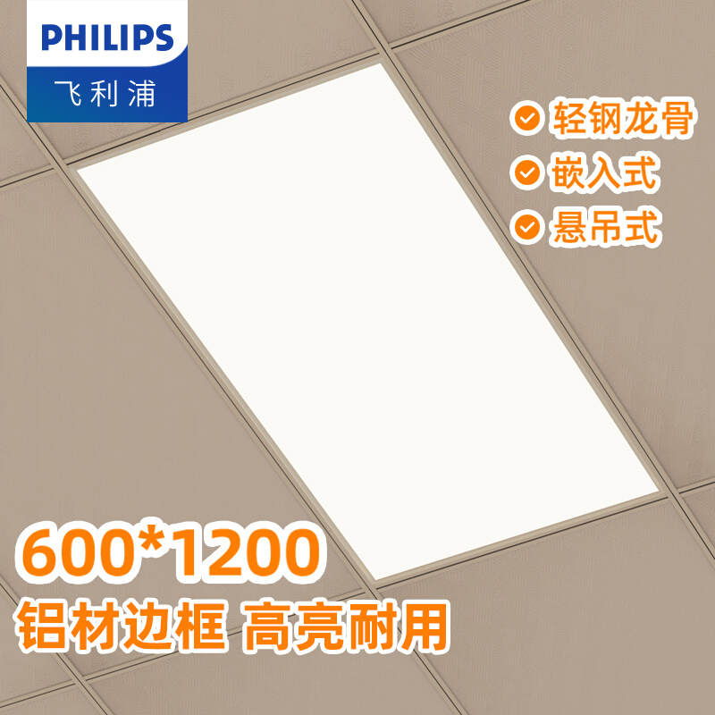 飞利浦平板灯600×1200办公商用