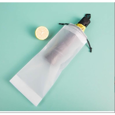 雨伞收纳袋防水防脏伞套袋外出收纳车载拉绳袋束口雨伞套半透明袋