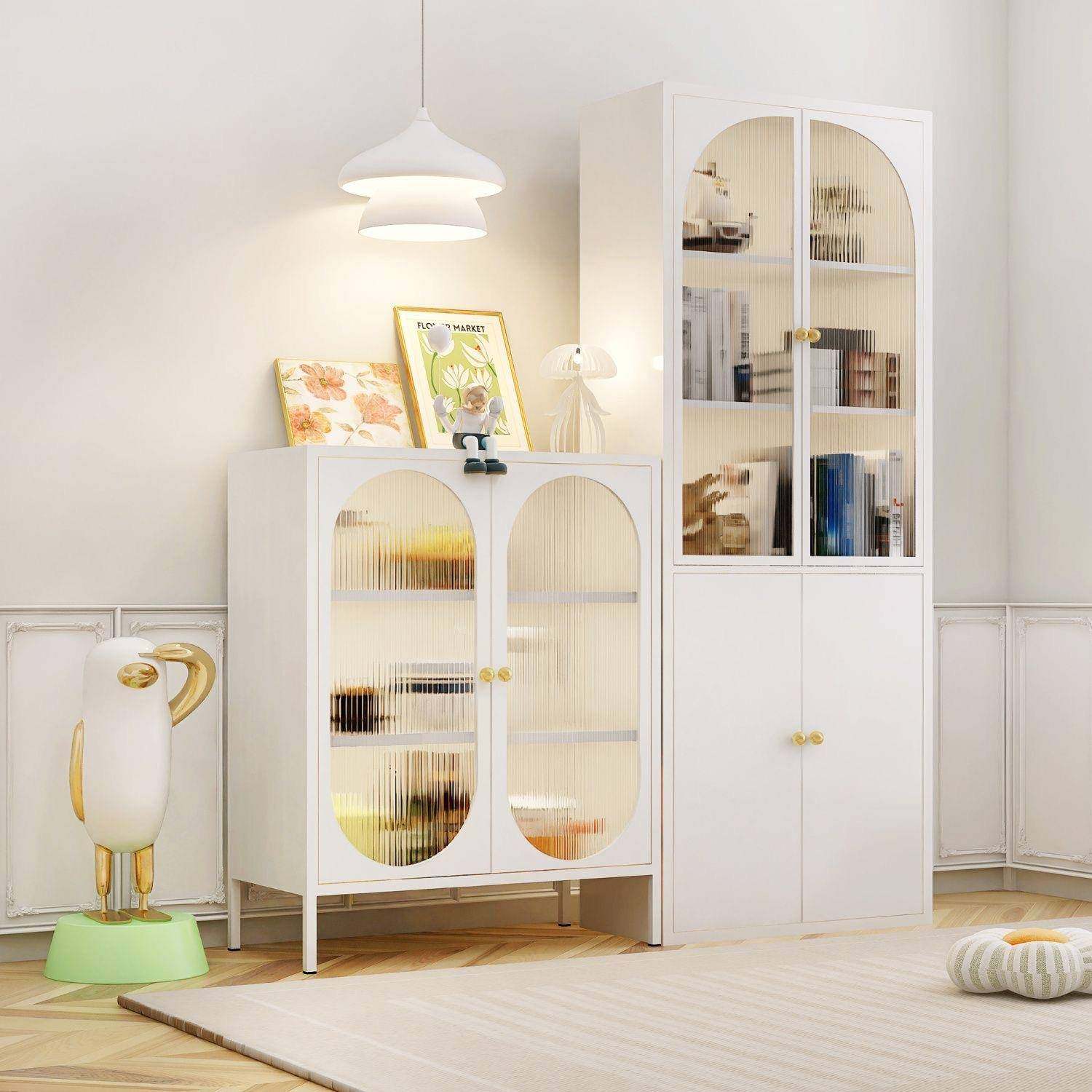 铁艺玻璃门书柜客厅靠墙防尘置物组合立柜家用多层落地式收纳柜,畜牧/养殖物资,畜牧/养殖器械,淘宝优惠券,粉丝福利购,淘宝优惠卷