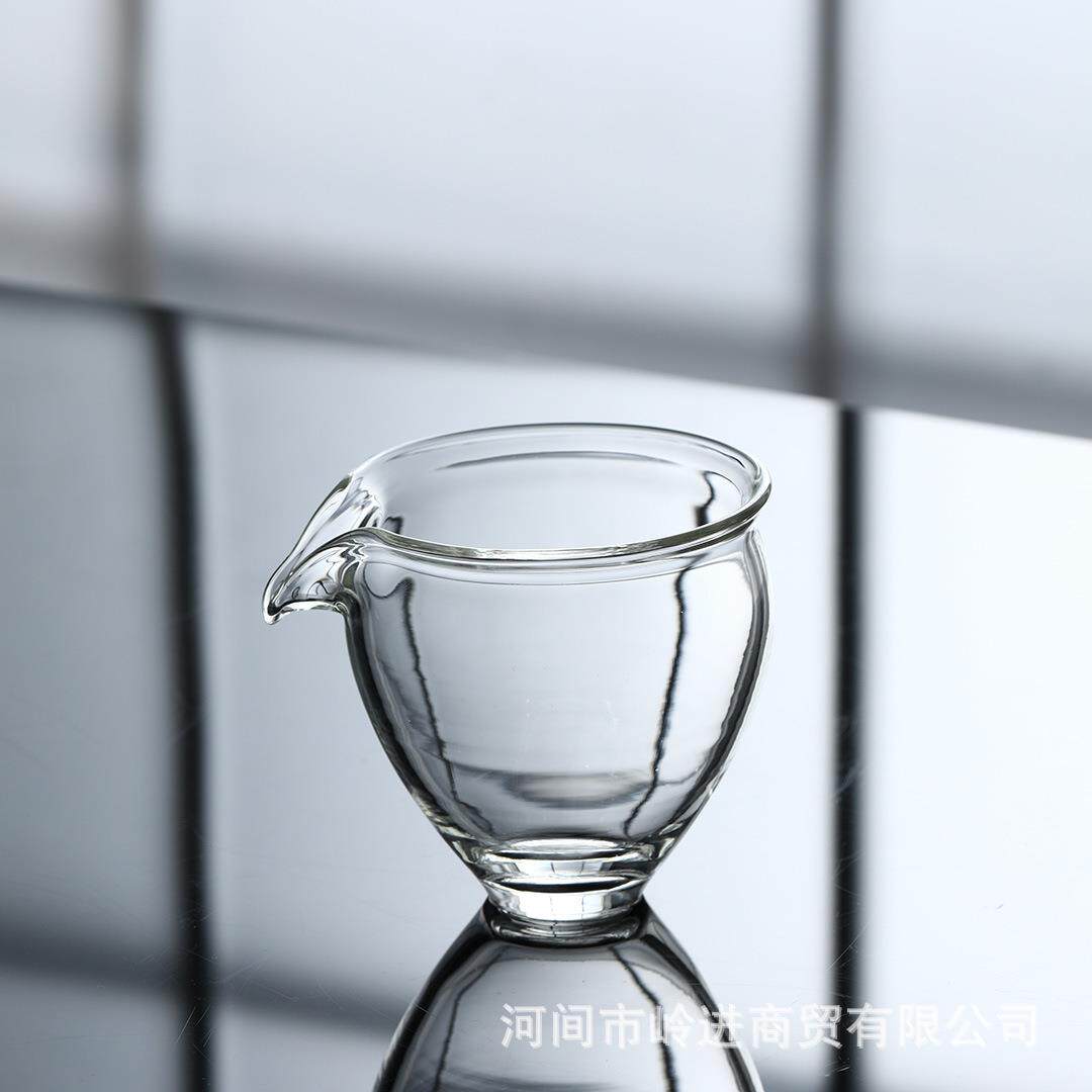高硼硅玻璃分茶器小容量茶海鹰嘴匀杯公道杯耐热耐高温