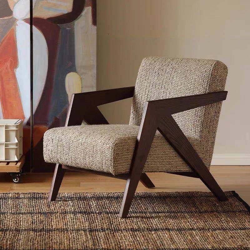 理查德单人沙发椅法式中古客厅阳台休闲椅子实木设计师懒人沙发椅,特色手工艺,其他特色工艺品,淘宝优惠券,粉丝福利购,淘宝优惠卷