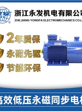 永发永磁电机YFYT-355M-6极1000转250KW低压高效永磁同步电机