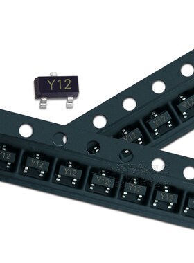 贴片稳压二极管BZX84C33 BZX84-C33 Y12 33V SOT-23 (100个)