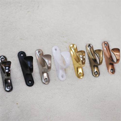 【永豪五金】 厂家直销跨境货源精品小挂钩窗帘挂钩窗帘墙钩壁钩