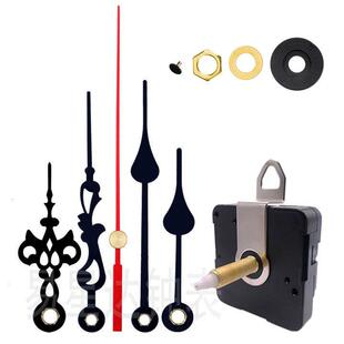 亚马逊热销DIY石英钟表机芯加长轴31mm+金属钟针套装长轴挂钟机芯