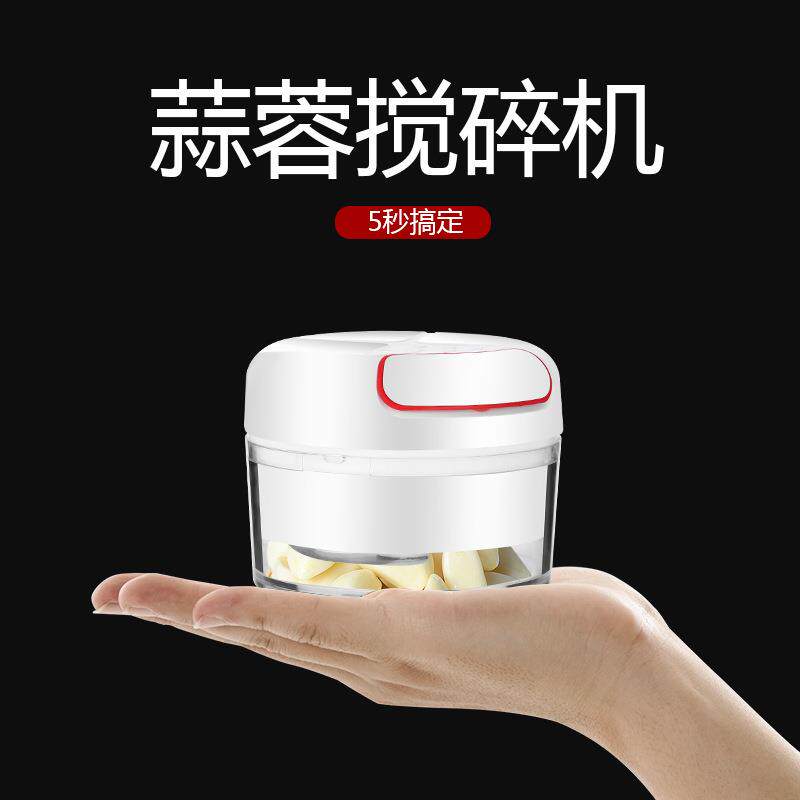 跨境切菜器切菜器手动拉蒜器迷你绞蒜机切蒜压蒜器捣蒜器蒜泥器