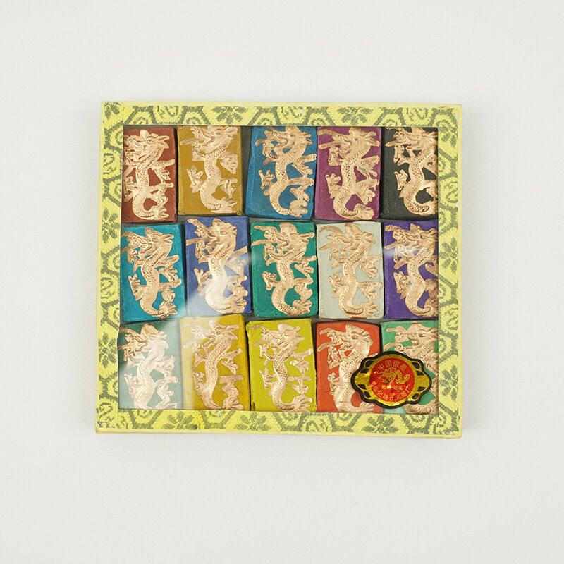 厂家批发15彩龙墨条墨锭书法磨墨毛笔写字