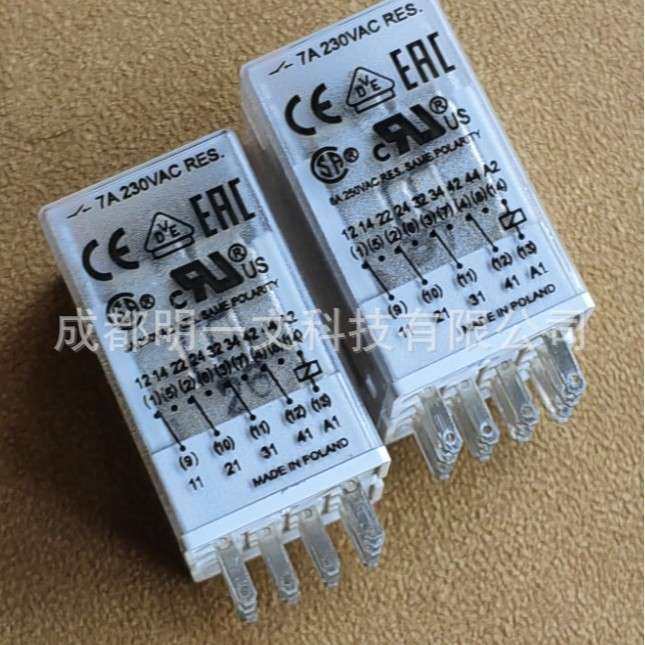 R4N-2014-23-1220-WTLD继电器RELPOL全新 6A 250V面板安装