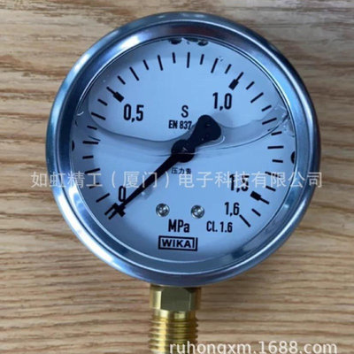 德国威卡wika压力表EN837-1轴向111.10/111.12/111.11径向压力表