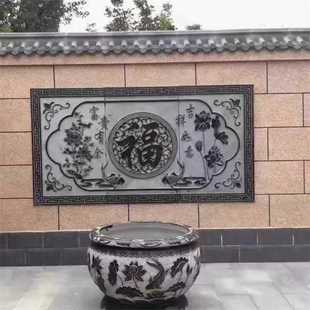 青石台阶石别墅庭院景区防滑过门石地面铺贴仿古雕花祥云踏步石
