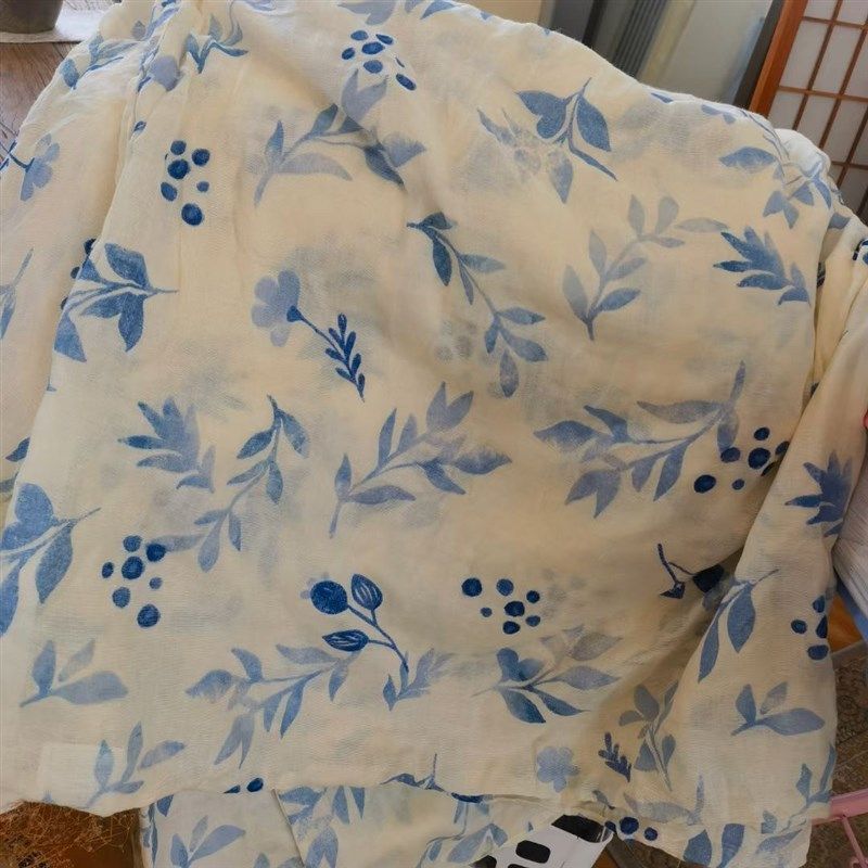 日单纯棉纱布被罩150200春夏可贴身柔软透气吸汗单人,床上用品,被套,淘宝优惠券,粉丝福利购,淘宝优惠卷