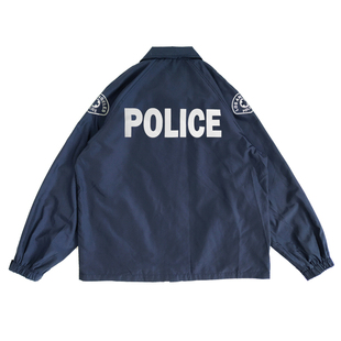 【TAG】洛城警局LAPD警视厅突击风衣识别外套美式教练夹克宽松男