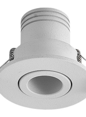 led迷您小射灯1W暖光3000K嵌入式开孔4.5cm45mm酒柜氛围牛眼筒灯
