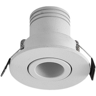 led迷您小射灯1W暖光3000K嵌入式开孔4.5cm45mm酒柜氛围牛眼筒灯