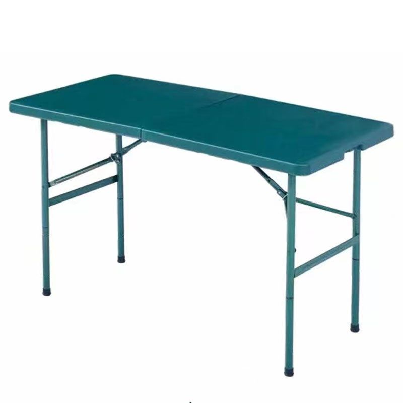 野战桌椅套装120*60折叠桌子折叠椅会议集训绿色升降折叠桌椅户外