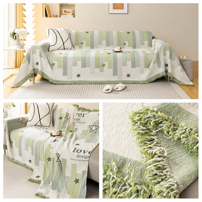 网红雪尼尔沙发盖布巾沙发坐垫子四季通用沙发套罩防猫抓全盖座垫