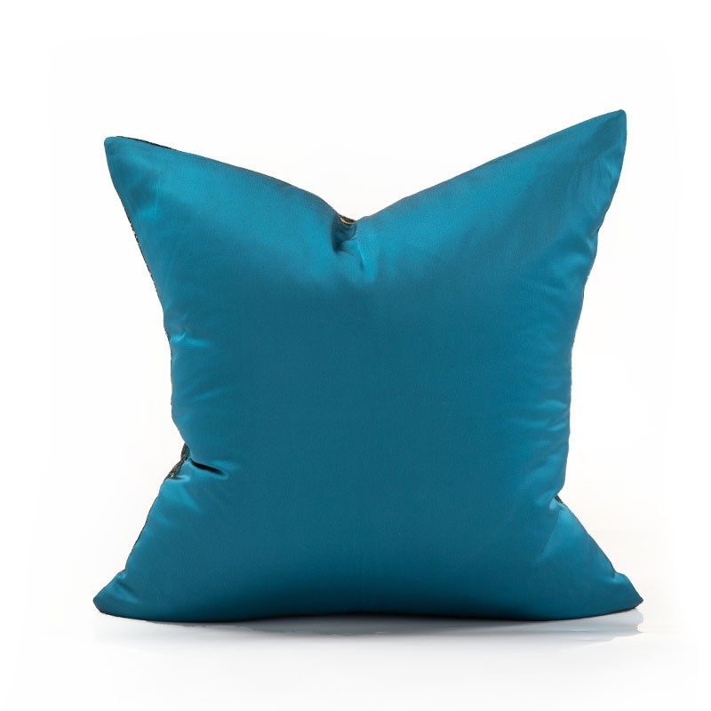 【满缘】轻奢沙发抱枕含芯新中式样板房软装腰靠枕垫卧室床头靠背