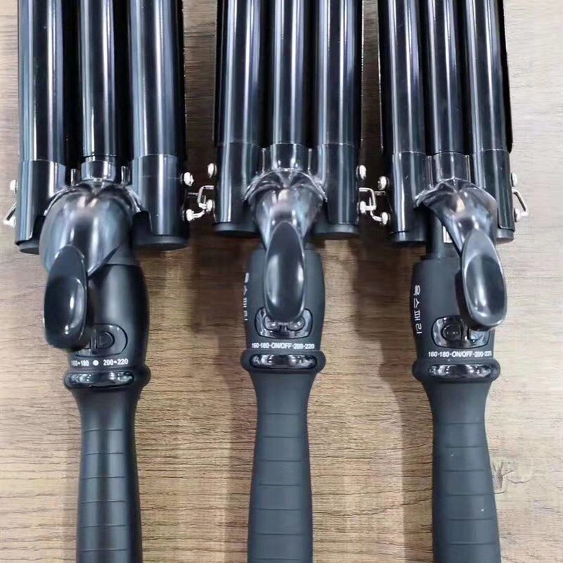 水波纹烫蛋卷头波浪烫蛋卷头三管棒卷发棒卷发器蛋棒