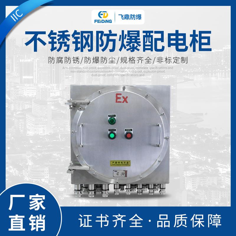 不锈钢IIC防爆配电柜钢板控制箱挂式不锈钢防爆配电箱