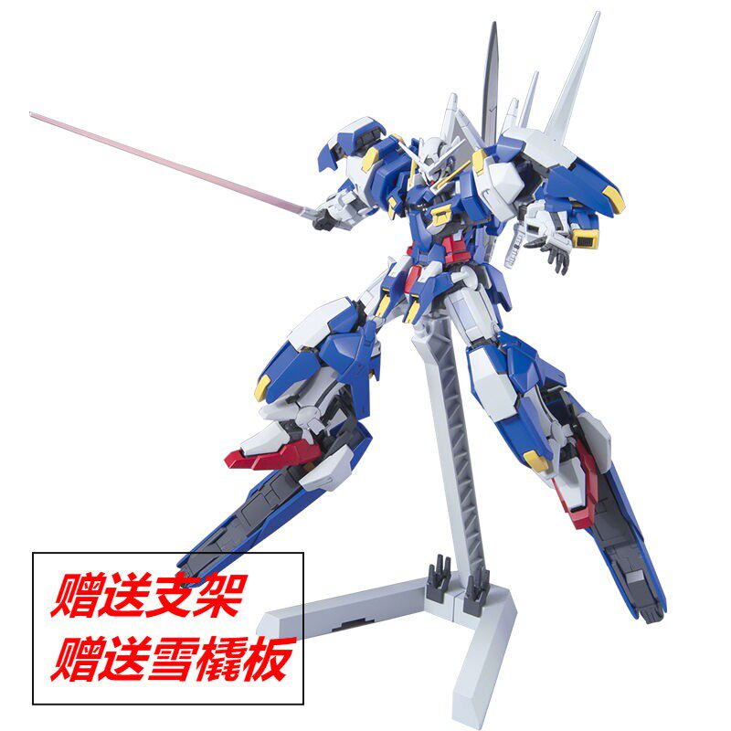 现货高高模型 HG1/144 雪崩能天使 七剑 送支架雪橇 拼装模型玩具