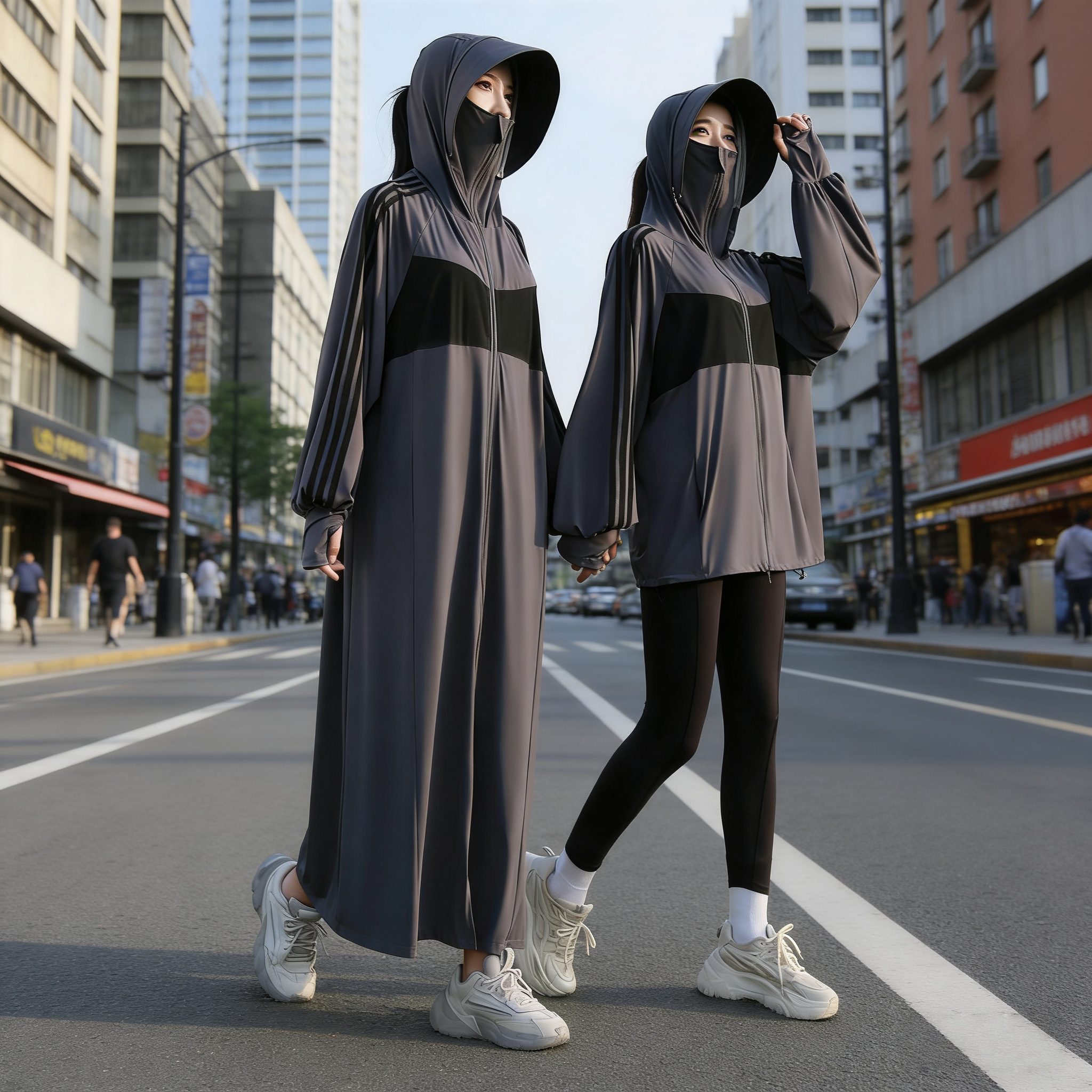 长款全身冰丝防晒衣女款防紫外线