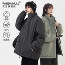 情侣棉袄外套男女 宽松棉服大码 PandaNull原创新款 立领棉衣秋冬季