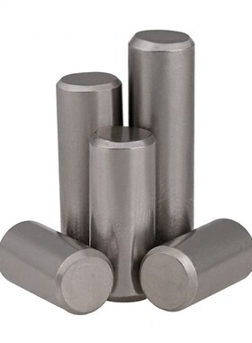 304不锈钢圆柱销5mm定位销钉实心M5*5x6x8xF12x15x25x60x70x80x10