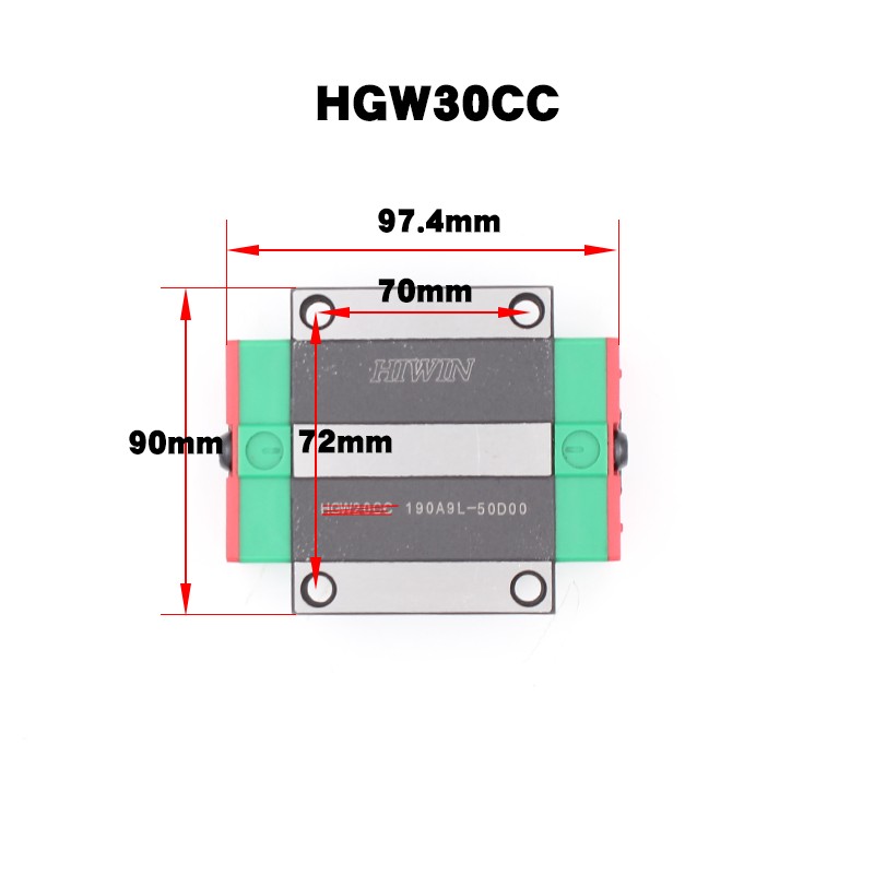 台湾上银直线导轨HGH15CA滑块MGN7C滚珠HGW20C线P轨EGH25滑轨EGW3