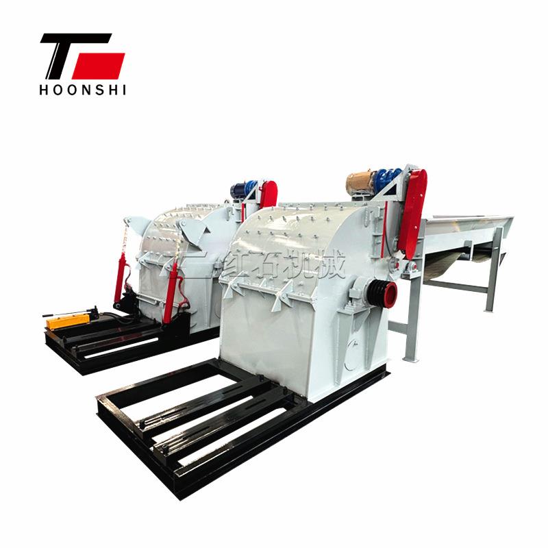 600型强制进料树枝杂木果树粉碎机生物质玉米秸秆粉碎机木糠机