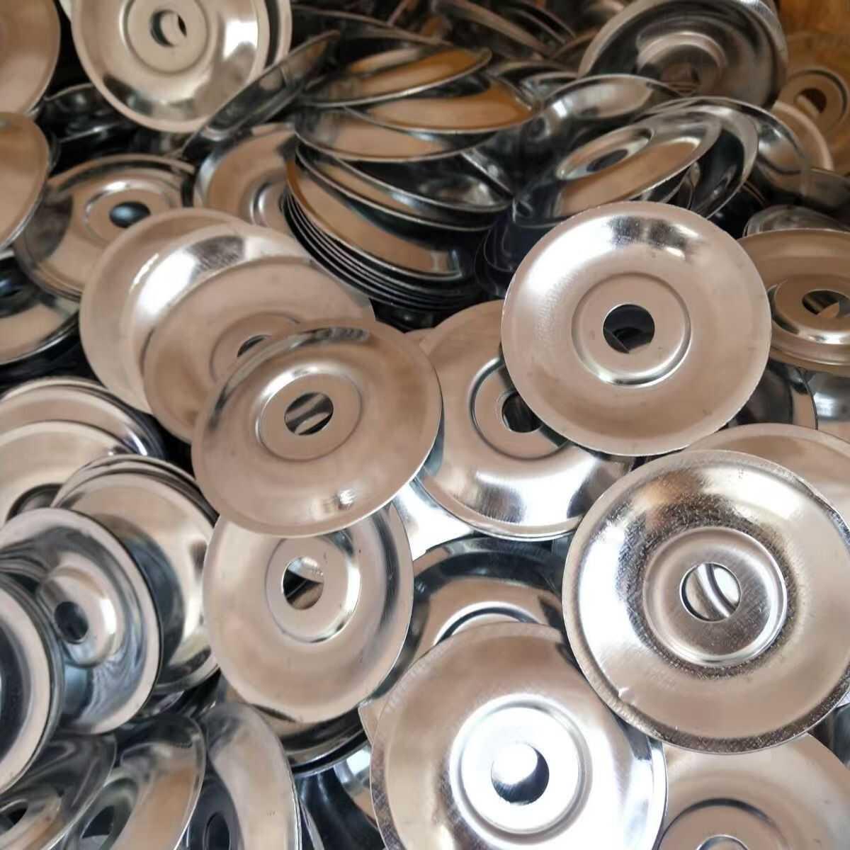 通风管道补强件大圆垫片覆合风道补强支架排烟风道补强件镀锌盘