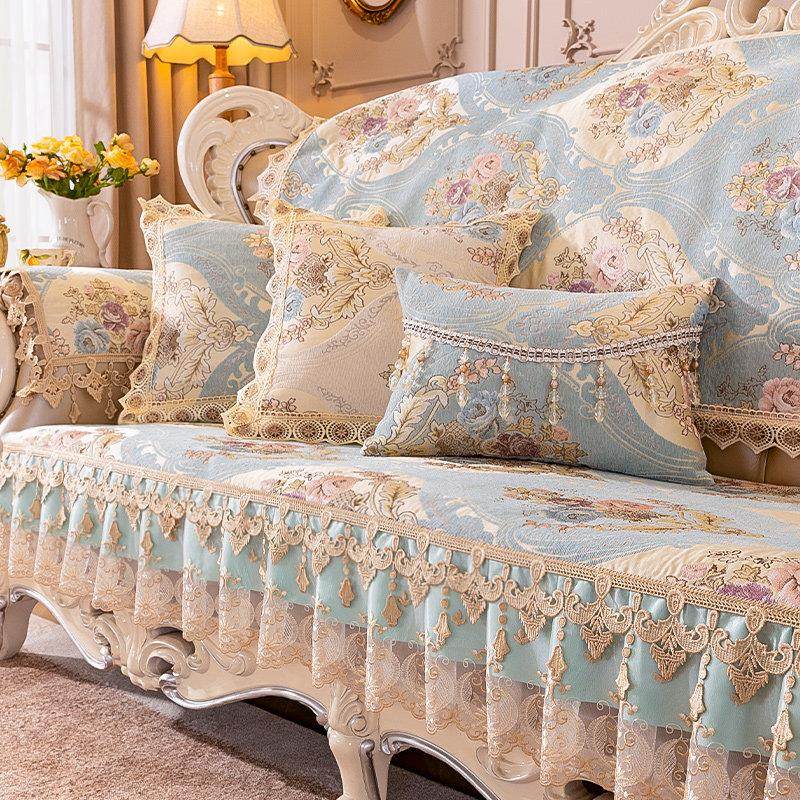 欧式沙发垫高档奢华贵妃四季通用客厅组合固定防滑坐垫布套罩定制,居家布艺,沙发垫,淘宝优惠券,粉丝福利购,淘宝优惠卷