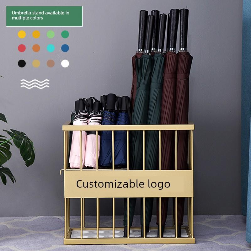 定制标志伞架商业幼儿园商店伞架斯堪的纳维亚公司伞存储架长和短