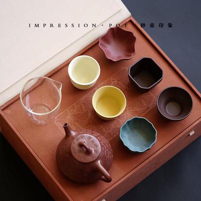 一壶六色杯一公道 百福石瓢/玉香/大韵德钟 底槽青/紫泥200-270cc