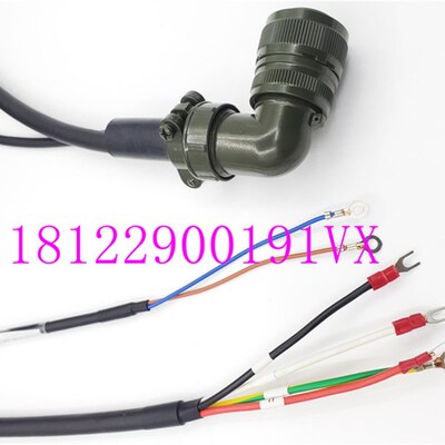 台达B2交流伺服电机动力电源电缆线ASD-CAPW2303 ASD-CAPW2305