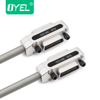 IEEE488线工控连接主板线GPIB线缆GPIB传输线缆 1/1.5/2/3/5/10米