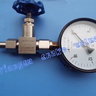 不锈钢内外丝螺纹压力表截止阀J21W-160PM20*1.5针型阀压力表阀