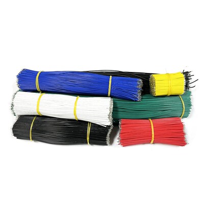 双头镀锡软铜线18/20/22/24/26/28AWG跳线飞线焊接电子导线连接线