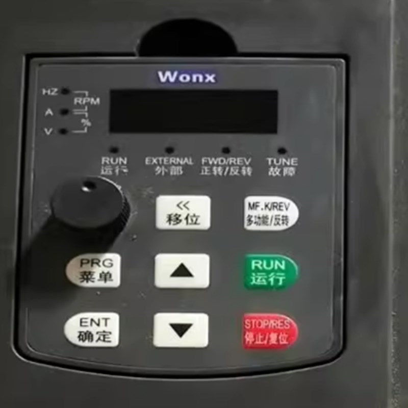 Wonbx旺科变频器面板 P50-4T7R5GB调速键盘380V 7.5KW显示器